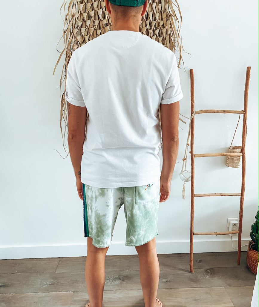 Short Couleur Tie & Dye Homme
