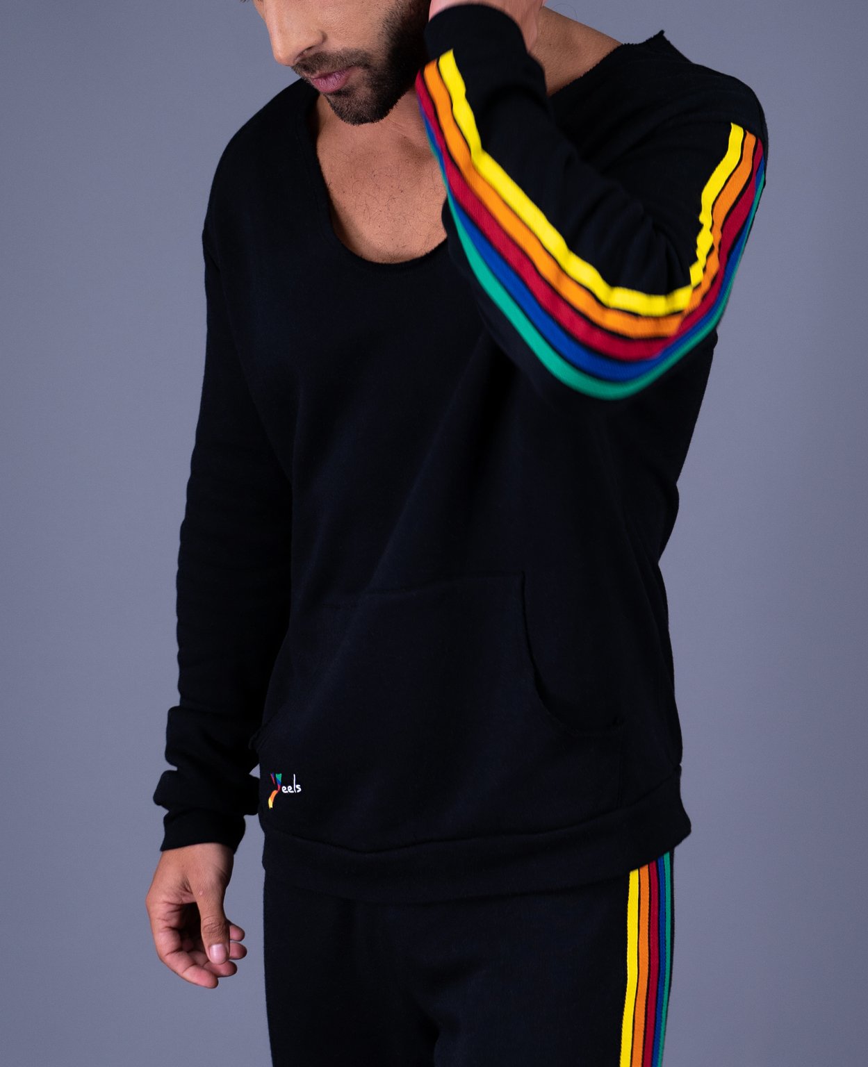 Sweat Col Ouvert Unisexe